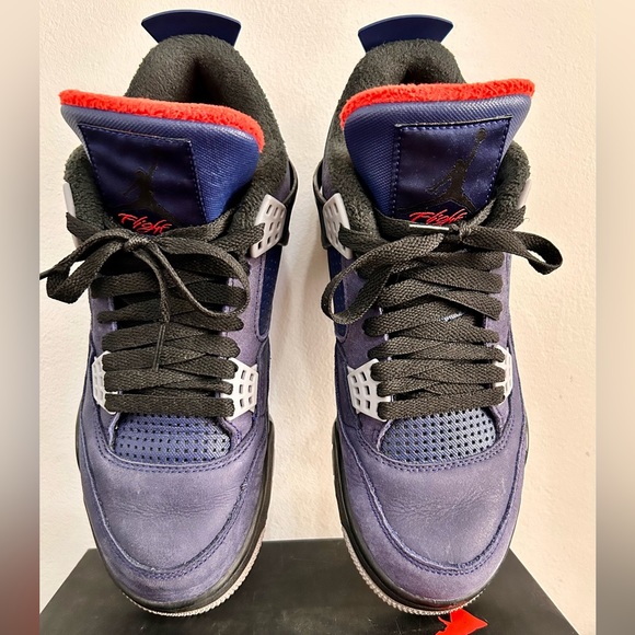 Air Jordan 4 Retro Winter Size 8 Men             Loyal Blue/Black-White